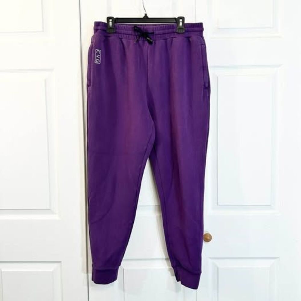 CVG Purple Joggers Sweatpants
